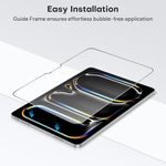 Laptop, Telefoane si Tablete - Tablete si accesorii tablete - Accesorii Tablete - Folii protectie tablete - Folie pentru iPad Pro 12.9 (2020 / 2021 / 2022) - Albastruo HD TempeRosu Glass - Transparent - Infinity.ro