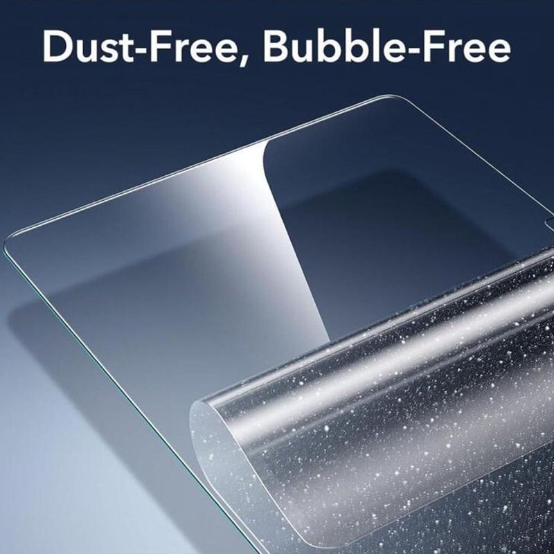 Laptop, Telefoane si Tablete - Tablete si accesorii tablete - Accesorii Tablete - Folii protectie tablete - Folie pentru iPad Air 13 (2024) / Air 13 (2025) (set 2) - ESR Armorite Screen Protector UltraFit Tray - Transparent - Infinity.ro