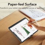 Laptop, Telefoane si Tablete - Tablete si accesorii tablete - Accesorii Tablete - Folii protectie tablete - Folie pentru iPad 10 (2022) 10.9 / 11 (2025) - ESR Paper-Feel Magnetic - Transparent - Infinity.ro