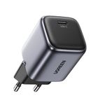 Laptop, Telefoane si Tablete - Telefoane mobile si accesorii - Accesorii Telefoane - Incarcatoare telefoane - Incarcator USB-C, GaN, Fast Charging, 20W, 3A, QC4.0+ - UVerde Nexode CD318 (90664) - Gri - Infinity.ro