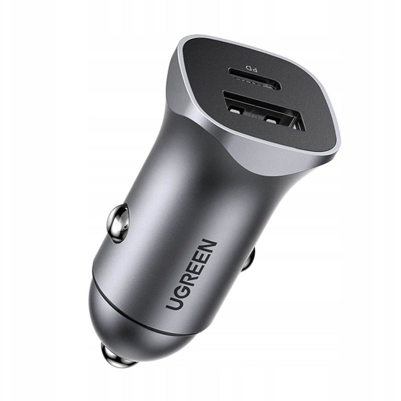 Laptop, Telefoane si Tablete - Telefoane mobile si accesorii - Accesorii Telefoane - Incarcatoare telefoane - Incarcator pentru Masina Type-C, USB, 30W, 5V/3A, PD3.0 - UVerde CD130 (40858) - Negru - Infinity.ro