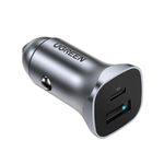Laptop, Telefoane si Tablete - Telefoane mobile si accesorii - Accesorii Telefoane - Incarcatoare telefoane - Incarcator pentru Masina Type-C, USB, 30W, 5V/3A, PD3.0 - UVerde CD130 (40858) - Negru - Infinity.ro