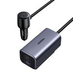 Laptop, Telefoane si Tablete - Telefoane mobile si accesorii - Accesorii Telefoane - Incarcatoare telefoane - Incarcator pentru Masina cu Splitter, USB, 3x USB-C, 150W - UVerde EC706 (35571) - Negru - Infinity.ro