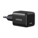 Laptop, Telefoane si Tablete - Telefoane mobile si accesorii - Accesorii Telefoane - Incarcatoare telefoane - Incarcator USB-C, GaN, Fast Charging, 20W, PD3.0, QC4, 3A - UVerde X512 (55553) - Negru - Infinity.ro
