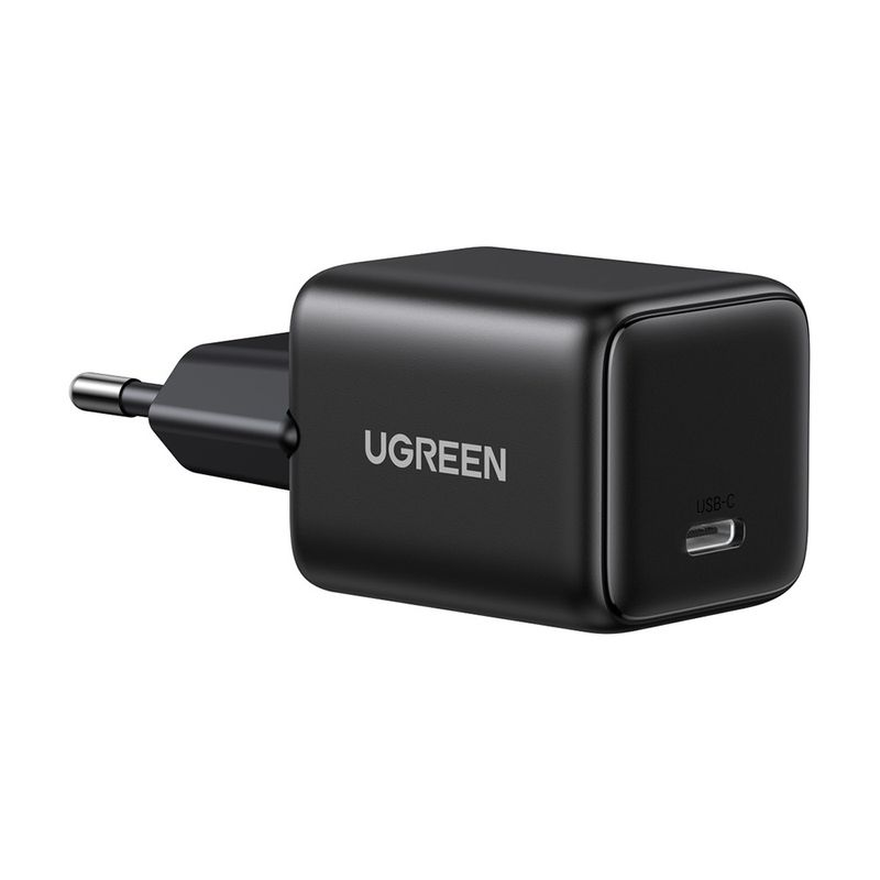 Laptop, Telefoane si Tablete - Telefoane mobile si accesorii - Accesorii Telefoane - Incarcatoare telefoane - Incarcator USB-C, GaN, Fast Charging, 20W, PD3.0, QC4, 3A - UVerde X512 (55553) - Negru - Infinity.ro