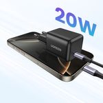 Laptop, Telefoane si Tablete - Telefoane mobile si accesorii - Accesorii Telefoane - Incarcatoare telefoane - Incarcator USB-C, GaN, Fast Charging, 20W, PD3.0, QC4, 3A - UVerde X512 (55553) - Negru - Infinity.ro