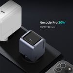 Laptop, Telefoane si Tablete - Telefoane mobile si accesorii - Accesorii Telefoane - Incarcatoare telefoane - Incarcator pentru Priza Type-C, GaN, Fast Charging, 30W, 3A, PD3.0, QC4.0+ - UVerde Nexode S X503 (35041) - Gri - Infinity.ro
