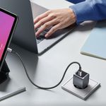 Laptop, Telefoane si Tablete - Telefoane mobile si accesorii - Accesorii Telefoane - Incarcatoare telefoane - Incarcator pentru Priza Type-C, GaN, Fast Charging, 30W, 3A, PD3.0, QC4.0+ - UVerde Nexode S X503 (35041) - Gri - Infinity.ro