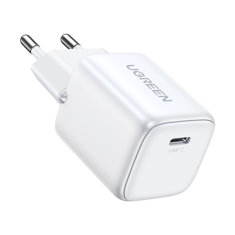 Laptop, Telefoane si Tablete - Telefoane mobile si accesorii - Accesorii Telefoane - Incarcatoare telefoane - Incarcator USB-C, GaN, Fast Charging, 20W, 3A, QC4.0+ - UVerde Nexode CD318 (15324) - Alb - Infinity.ro