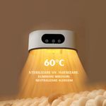 Electronice si Electrocasnice - Masini si uscatoare de rufe - Uscatoare de rufe - Mini uscator rufe electric, 7 trepte, uscare 360°, telecomanda, sterilizare UV, eliminare mirosuri si bacterii, Clickzu - Infinity.ro