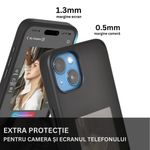 Laptop, Telefoane si Tablete - Telefoane mobile si accesorii - Accesorii Telefoane - Huse telefoane - Husa pentru telefon cu ecran e-ink, proiectie poze prin NFC, iPhone 13 si 14, rezistenta la socuri, Clickzu - Infinity.ro