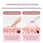 Ingrijire personala si Cosmetice - Aparate & accesorii ingrijire personala - Aparate cosmetice - Aparate intretinere si ingrijire corporala - Aparat de infrumusetare cu lumina rosie, masaj cu vibratii, terapie termica 37-45°C pentru linii fine, cearcane, Clickzu - Infinity.ro