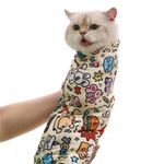 Petshop - Articole imbracaminte - Haine animale - Patura autoadeziva pentru toaletarea si ingrijirea pisicilor, rezistenta la zgarieturi, pisici pana in 10 kg, Clickzu - Infinity.ro