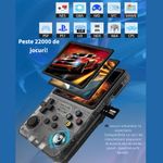 PC, gaming si accesorii - Gaming - Console gaming - Consola portabila retro R36S, peste 22000 jocuri, ecran IPS 3.5” HD, joystick dual 3D, suport multi-emulator, Clickzu - Infinity.ro