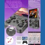 PC, gaming si accesorii - Gaming - Console gaming - Consola portabila retro R36S, peste 22000 jocuri, ecran IPS 3.5” HD, joystick dual 3D, suport multi-emulator, Clickzu - Infinity.ro