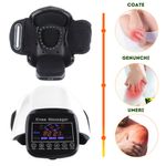 Ingrijire personala si Cosmetice - Sanatate si wellness - Articole wellness - Aparate si dispozitive de masaj - Aparat de masaj electric pentru genunchi, umeri si coate, cu 3 trepte de incalzire, vibratii si lumina rosie, Clickzu - Infinity.ro