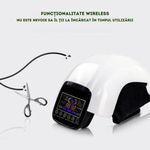 Ingrijire personala si Cosmetice - Sanatate si wellness - Articole wellness - Aparate si dispozitive de masaj - Aparat de masaj electric pentru genunchi, umeri si coate, cu 3 trepte de incalzire, vibratii si lumina rosie, Clickzu - Infinity.ro