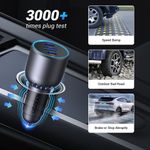 Laptop, Telefoane si Tablete - Telefoane mobile si accesorii - Accesorii Telefoane - Incarcatoare telefoane - Incarcator pentru Masina Type-C, USB, 75W, 3A, PD3.0, QC 3.0 - UVerde EC703 (35024) - Negru - Infinity.ro