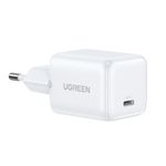 Laptop, Telefoane si Tablete - Telefoane mobile si accesorii - Accesorii Telefoane - Incarcatoare telefoane - Incarcator USB-C, GaN, Fast Charging, 30W, QC4, 5V/3A - UVerde X513 (65009) - Alb - Infinity.ro