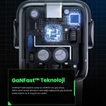 Laptop, Telefoane si Tablete - Telefoane mobile si accesorii - Accesorii Telefoane - Incarcatoare telefoane - Incarcator cu Display LED, USB-C, GaN, Fast Charging, 65W, 3A, QC4.0 - UVerde Nexode RG CD361 (25685B) - Negru - Infinity.ro