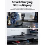 Laptop, Telefoane si Tablete - Telefoane mobile si accesorii - Accesorii Telefoane - Incarcatoare telefoane - Incarcator cu Display LED, USB-C, GaN, Fast Charging, 65W, 3A, QC4.0 - UVerde Nexode RG CD361 (25685B) - Negru - Infinity.ro