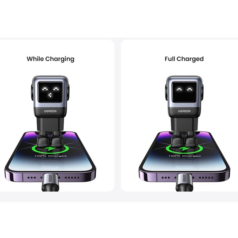 Laptop, Telefoane si Tablete - Telefoane mobile si accesorii - Accesorii Telefoane - Incarcatoare telefoane - Incarcator cu Display LED, USB-C, GaN, Fast Charging, 65W, 3A, QC4.0 - UVerde Nexode RG CD361 (25685B) - Negru - Infinity.ro