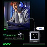 Laptop, Telefoane si Tablete - Telefoane mobile si accesorii - Accesorii Telefoane - Incarcatoare telefoane - Incarcator cu Display LED, USB-C, GaN, Fast Charging, 65W, 3A, QC4.0 - UVerde Nexode RG CD361 (25685B) - Negru - Infinity.ro