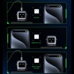 Laptop, Telefoane si Tablete - Telefoane mobile si accesorii - Accesorii Telefoane - Incarcatoare telefoane - Incarcator cu Display LED, USB-C, GaN, Fast Charging, 65W, 3A, QC4.0 - UVerde Nexode RG CD361 (25685B) - Negru - Infinity.ro