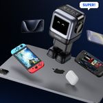 Laptop, Telefoane si Tablete - Telefoane mobile si accesorii - Accesorii Telefoane - Incarcatoare telefoane - Incarcator cu Display LED, USB-C, GaN, Fast Charging, 65W, 3A, QC4.0 - UVerde Nexode RG CD361 (25685B) - Negru - Infinity.ro