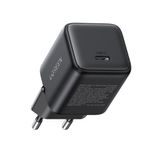 Laptop, Telefoane si Tablete - Telefoane mobile si accesorii - Accesorii Telefoane - Incarcatoare telefoane - Incarcator USB-C, GaN, Fast Charging, 30W, QC4, 5V/3A - UVerde X513 (65007) - Negru - Infinity.ro