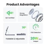 Laptop, Telefoane si Tablete - Telefoane mobile si accesorii - Accesorii Telefoane - Incarcatoare telefoane - Incarcator fara Fir 2in1, 20W, 3A - UVerde W706 (45023) - Negru - Infinity.ro