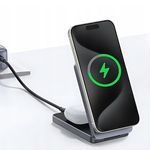 Laptop, Telefoane si Tablete - Telefoane mobile si accesorii - Accesorii Telefoane - Incarcatoare telefoane - Incarcator fara Fir 2in1, 25W, 3A, USB-C - UVerde W528 (45055) - Alb - Infinity.ro