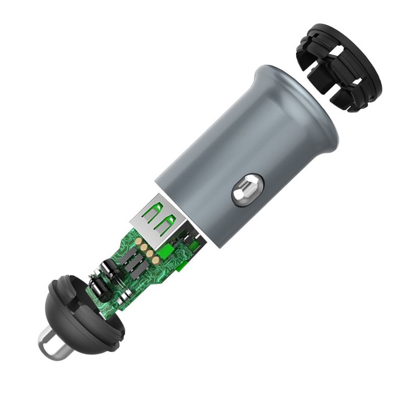 Laptop, Telefoane si Tablete - Telefoane mobile si accesorii - Accesorii Telefoane - Incarcatoare telefoane - Incarcator Masina, USB, Quick Charge, 36W - ColorWay (CW-CHA036Q-GR) - Gri - Infinity.ro