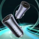 Laptop, Telefoane si Tablete - Telefoane mobile si accesorii - Accesorii Telefoane - Incarcatoare telefoane - Incarcator pentru Masina cu Functie de Spargere a Geamului, USB, Type-C, 48W, 5V/3A - Techsuit RescueVolt (C3) - Gri - Infinity.ro