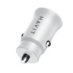 Laptop, Telefoane si Tablete - Telefoane mobile si accesorii - Accesorii Telefoane - Incarcatoare telefoane - Incarcator pentru Masina, USB, Type-C, PD20W, 3A - Havit (CC2022) - Alb - Infinity.ro