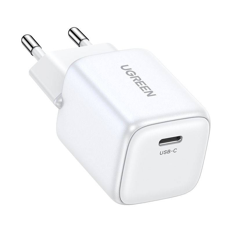 Laptop, Telefoane si Tablete - Telefoane mobile si accesorii - Accesorii Telefoane - Incarcatoare telefoane - Incarcator USB-C, GaN, Fast Charging, 20W, 3A, QC4.0+ - UVerde Nexode CD319 (15324) - Alb - Infinity.ro