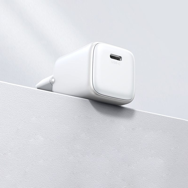 Laptop, Telefoane si Tablete - Telefoane mobile si accesorii - Accesorii Telefoane - Incarcatoare telefoane - Incarcator USB-C, GaN, Fast Charging, 20W, 3A, QC4.0+ - UVerde Nexode CD319 (15324) - Alb - Infinity.ro