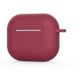 TV, Audio-Video si Foto - Portabile audio - Casti audio - Husa pentru AirPods 4 - Techsuit - Bordeaux - Infinity.ro