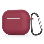 TV, Audio-Video si Foto - Portabile audio - Casti audio - Husa pentru AirPods 4 - Techsuit - Bordeaux - Infinity.ro