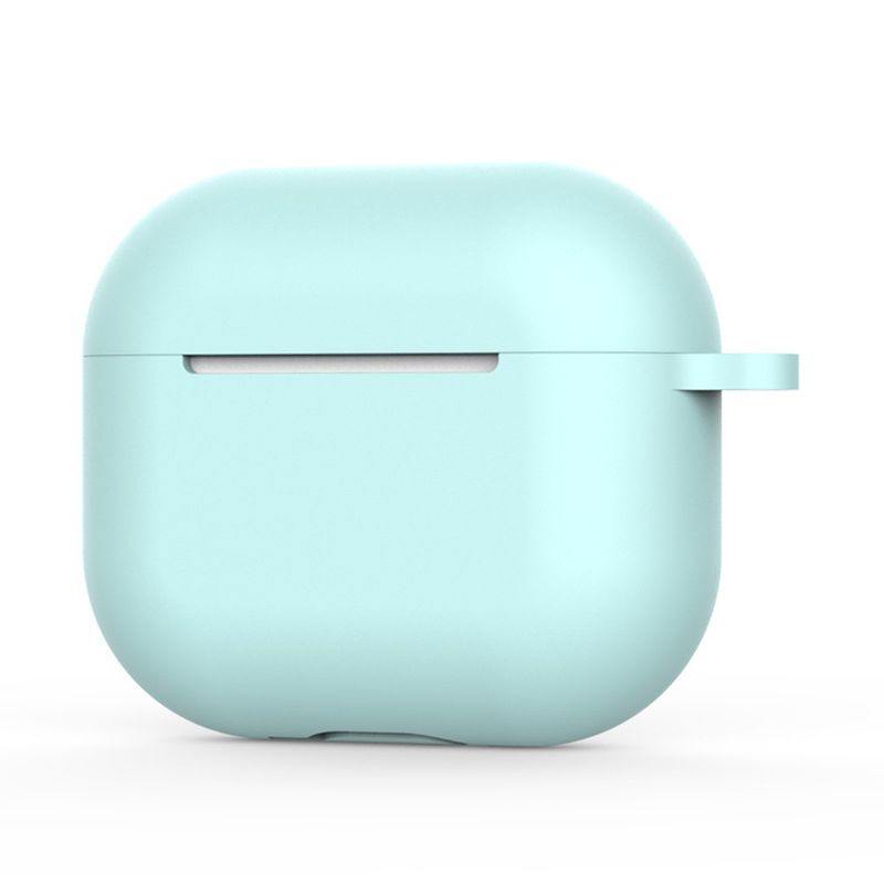 TV, Audio-Video si Foto - Portabile audio - Casti audio - Husa pentru AirPods 4 - Techsuit - Cyan - Infinity.ro
