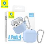 TV, Audio-Video si Foto - Portabile audio - Casti audio - Husa pentru AirPods 4 - Albastruo Liquid Silicone - Sky Albastru - Infinity.ro