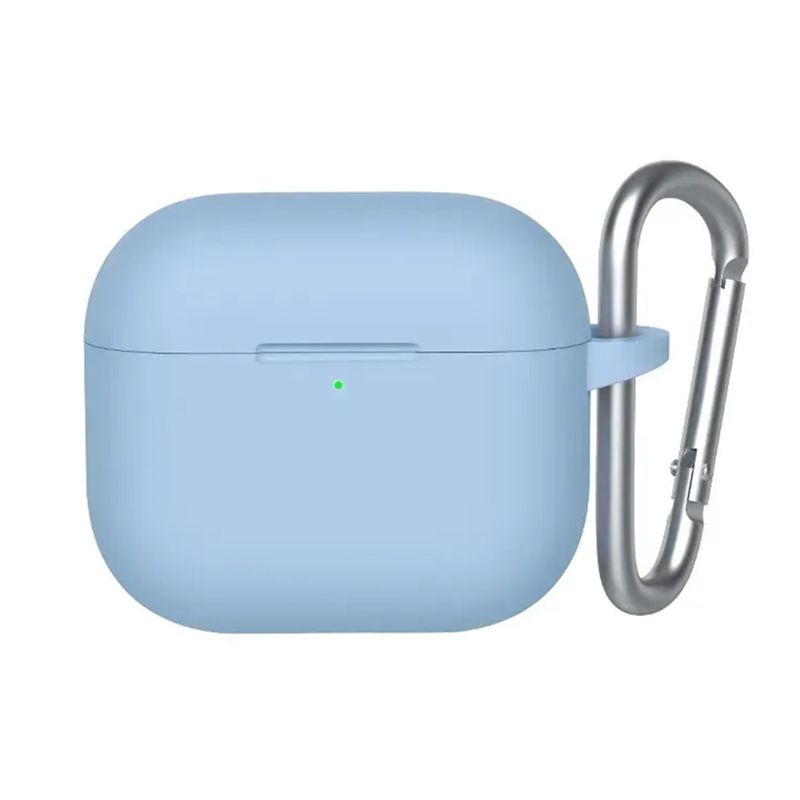 TV, Audio-Video si Foto - Portabile audio - Casti audio - Husa pentru AirPods 4 - Albastruo Liquid Silicone - Sky Albastru - Infinity.ro