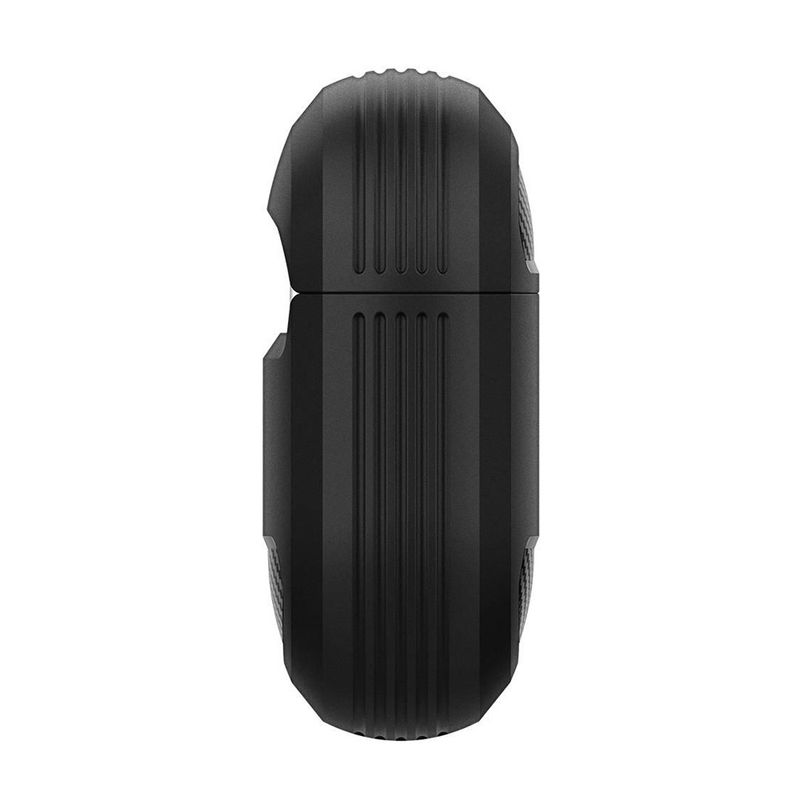 TV, Audio-Video si Foto - Portabile audio - Casti audio - Husa pentru AirPods 3 - Techsuit Carbon Silicone - Negru - Infinity.ro
