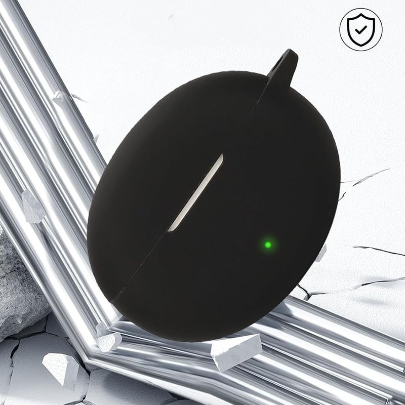 TV, Audio-Video si Foto - Portabile audio - Casti audio - Husa pentru OnePlus Buds3 Pro - Techsuit - Negru - Infinity.ro