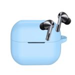 TV, Audio-Video si Foto - Portabile audio - Casti audio - Husa pentru Samsung Galaxy Buds 3 / 3 Pro - Techsuit Silicone Case - Albastru - Infinity.ro