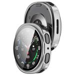 Laptop, Telefoane si Tablete - Wearables si gadgeturi - Wearables - Smartwatch-uri - Husa pentru Samsung Galaxy Watch8 40mm + Folie - Techsuit Defense360 Pro - Argintiu - Infinity.ro