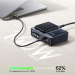 Laptop, Telefoane si Tablete - Telefoane mobile si accesorii - Accesorii Telefoane - Incarcatoare telefoane - Statie pentru Incarcare fara Fir 5in1, 140W - Baseus Nomos (P10170902123-00) - Negru - Infinity.ro