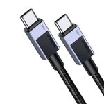 Laptop, Telefoane si Tablete - Telefoane mobile si accesorii - Accesorii Telefoane - Cabluri si adaptoare telefoane - Cablu de Date USB-C la Type-C, PD100W, 5A, 480Mbps, 3m - UVerde L512 (45065) - Space Gri - Infinity.ro