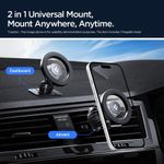 Laptop, Telefoane si Tablete - Telefoane mobile si accesorii - Accesorii Telefoane - Suport si docking telefoane - Suport Auto cu Magnet pentru Telefon, Universal, Ajustabil - Spigen (MFT13) - Negru - Infinity.ro
