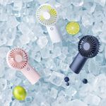 Electronice si Electrocasnice - Climatizare si sisteme de incalzire - Aparate racire aer - Ventilatoare - Ventilator Portabil 4000mAh - JisuLife (F2B) - Roz - Infinity.ro